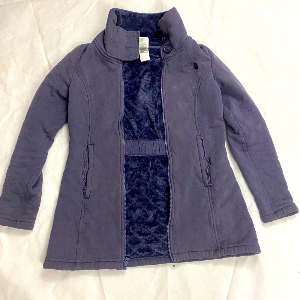 The north face lavender turtleneck sweater